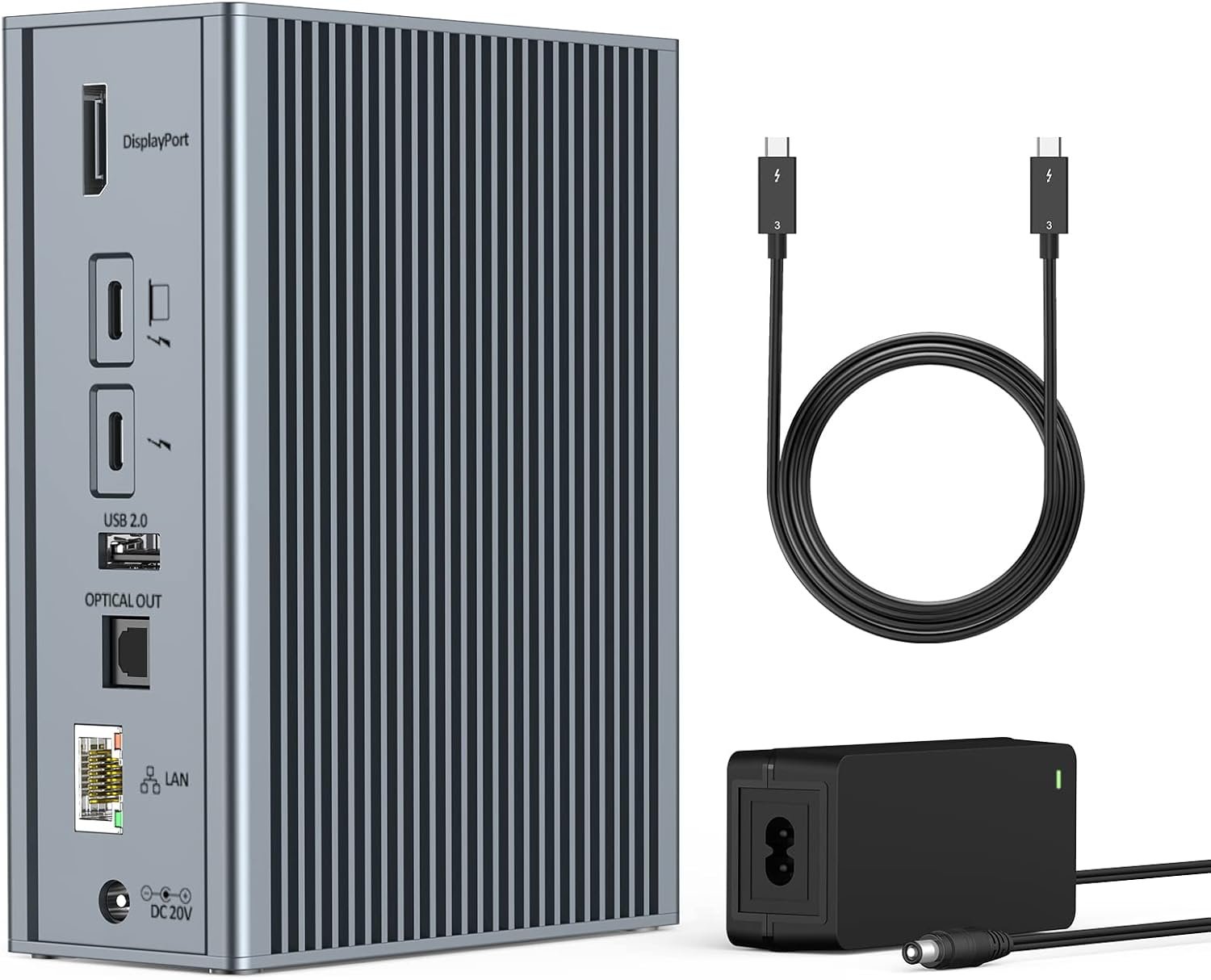 Dock Station 16 Em 1 Usb-c Thunderbolt 3 40gbps Macbook Pro