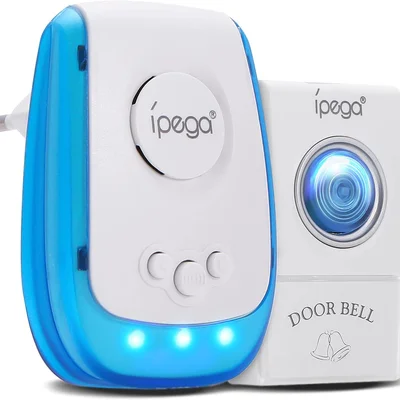 Campainha Sem Fio Longo Alcance Bivolt 38 Toques Prova Dágua
