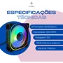 Cooler Fan Gabinete 120mm Preto LED RGB Cl-160p