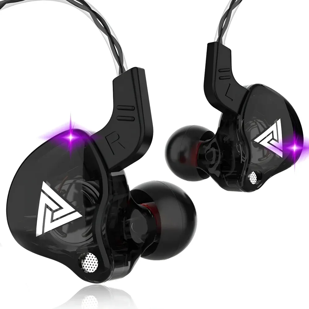 Imagem 2 de 5 do produto Fones Ouvido Graves Musicas Alto Conforto E Qualidade Qkz Bk