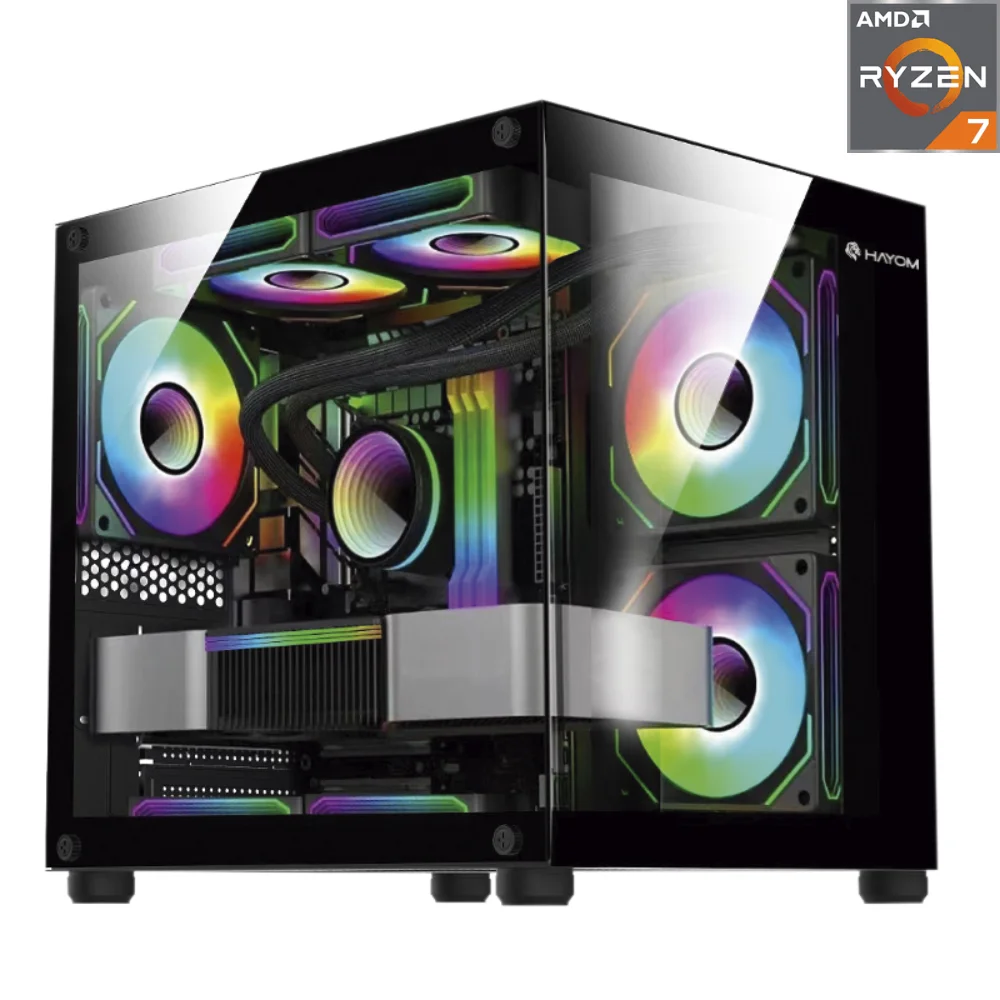 PC Computador Gamer  Amd Ryzen 7 5700g 16gb Nvme 512gb Vga 8GB W11 500w