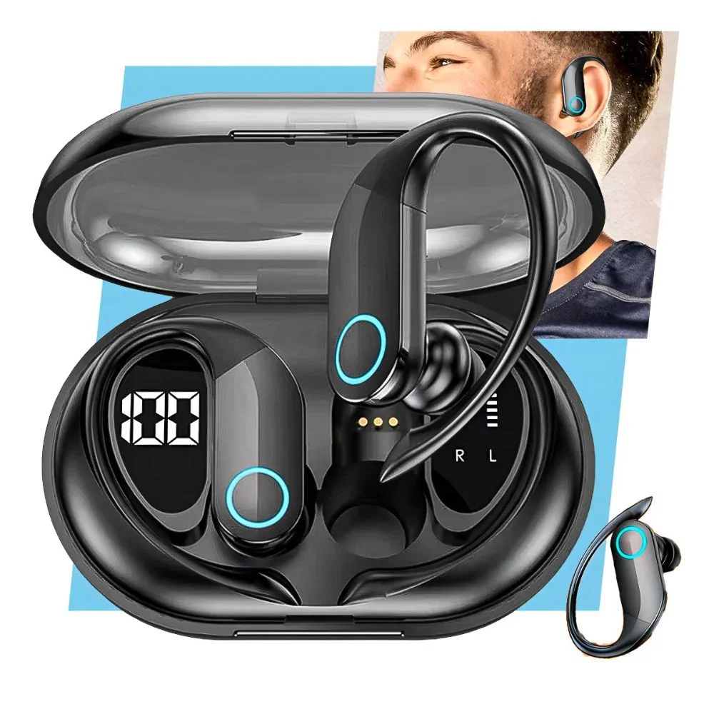 Fone De Ouvido Bluetooth Sem Fio Tws Esportivo Compatível 8