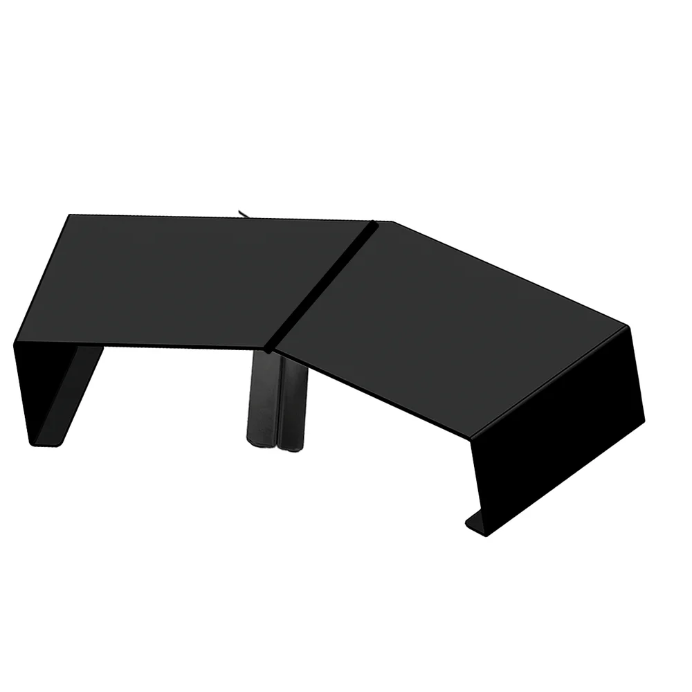 Imagem 5 de 5 do produto Suporte Monitor Duplo Gamer Ergonômico Preto Fosco 0757
