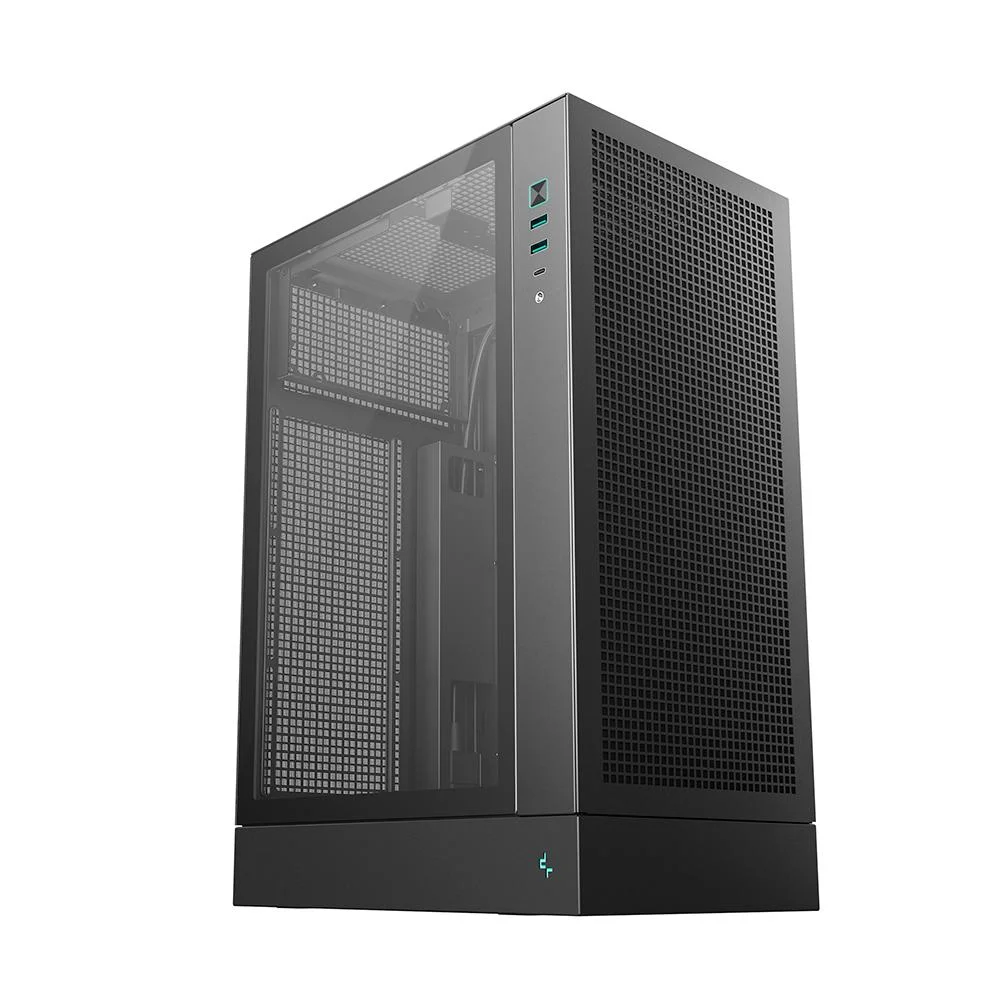 Imagem 5 de 5 do produto Gabinete Gamer Deepcool Ch170 Plus Micro Atx Sem Fan Preto