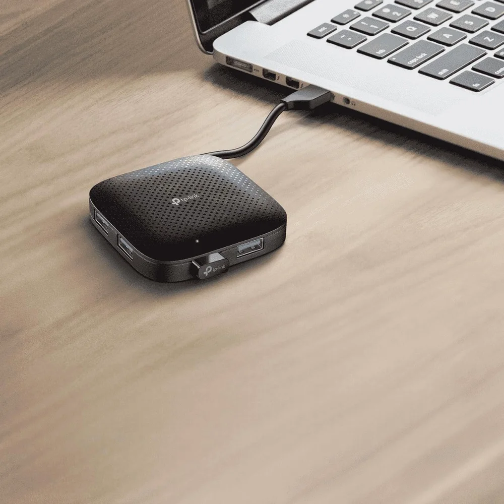 Imagem 3 de 5 do produto Hub Tp-link Uh400 Usb 3.0 5gbps C/ 4 Portas