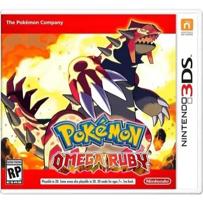Jogo Pokémon Omega Ruby Para Nintendo 3ds  Com Cartucho Físico