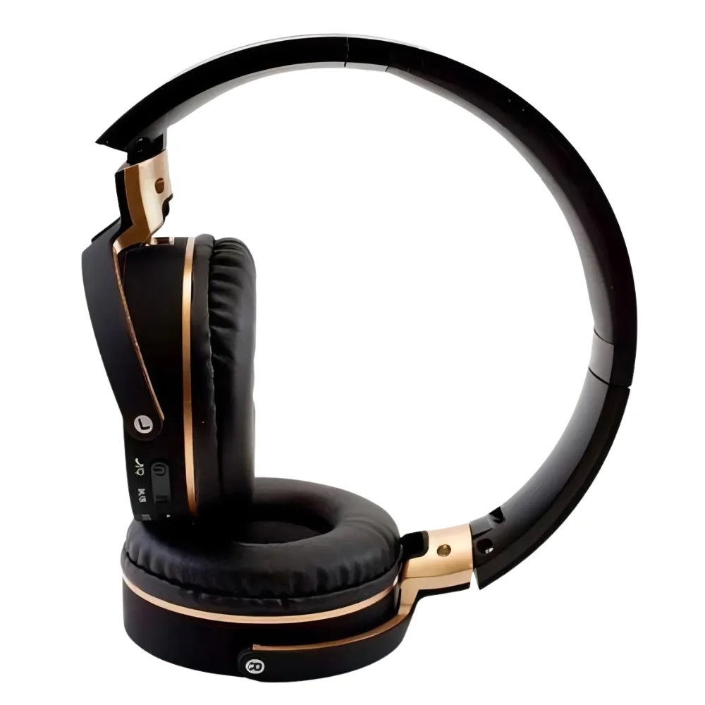 Imagem 3 de 5 do produto Fone De Ouvido Sem Fio Bluetooth Regulável Com Microfone E Redução Ruído - Headset Wireless Onistek On-fn629 - Panami
