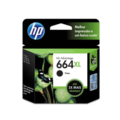 Cartucho 664xl F6v31ab Black 3636 3776 3836 4536