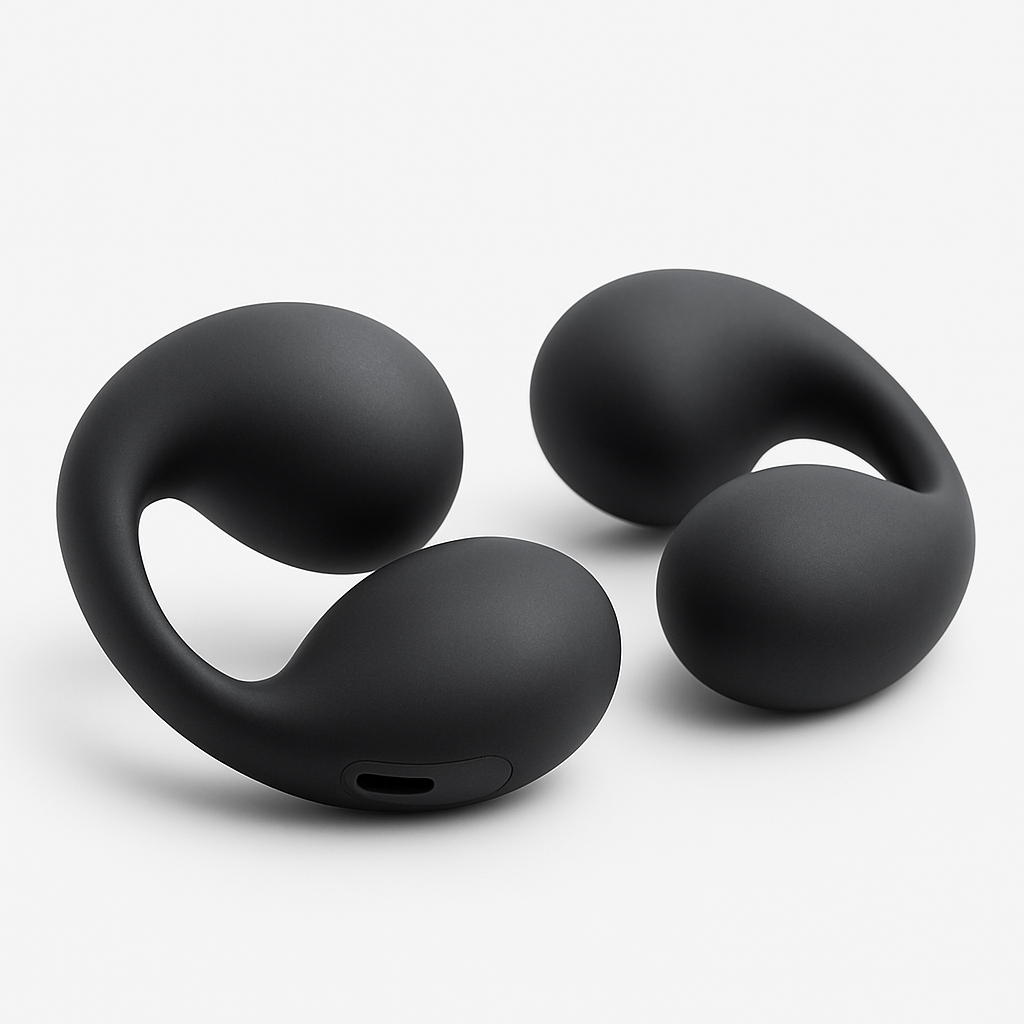 Fone Condução Óssea Bluetooth Esportivo Esportes Lazer