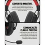 Headset Gamer Redragon Com Microfone E LED