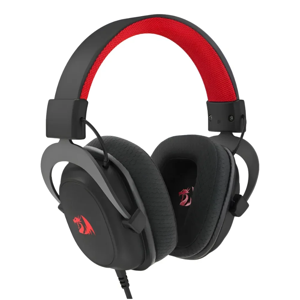 Headset Gamer Redragon Som Claro Mic Com LED Headset Gamer Redragon Som Claro Mic Com LED
