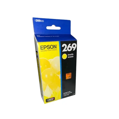 Cartucho Epson T269 Amarelo T269420 Lacrado Xp-702 Xp-802
