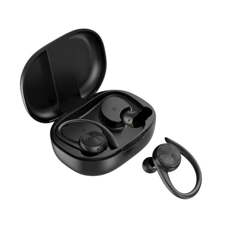 Fone Sem Fio Bluetooth Tws  Esportivo Modelo Hs-512 Cor Preto