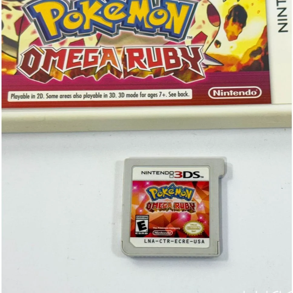 Pokémon Omega Ruby Nintendo 3DS ソフト Produtos com até 15 OFF no PIX KaBuM