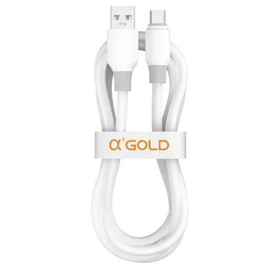 Cabo Usb Tipo C Para Celular 1m Cb65-3 5.0a A Gold