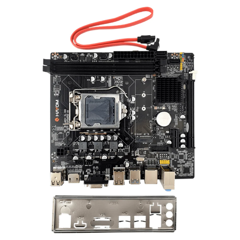Placa Mae B75 LGA  1155 Ddr3 Gigabit M.2 Hayom Plm2301 5