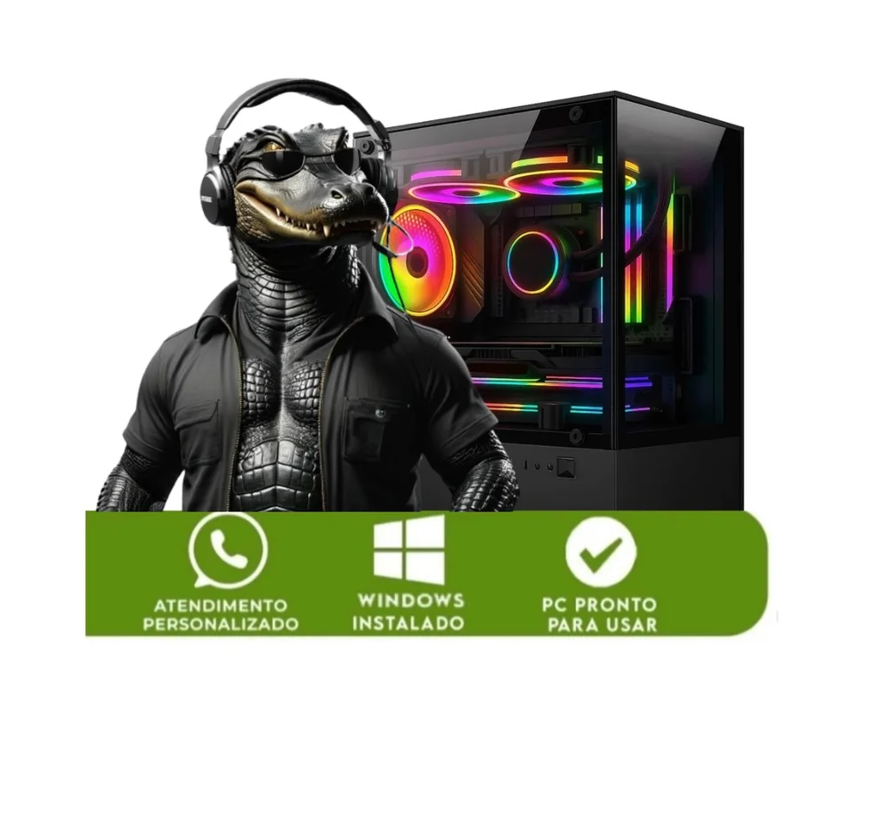 PC Gamer Alligator Shop Intel Core i5 3470, Geforce Gt 730 4gb, Memoria 16gb Ddr3, SSD 240GB - view 3