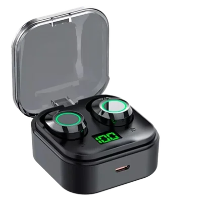 Fone De Ouvido Hmastonn, Sem Fio, Bluetooth 5.3, Wireless, Preto