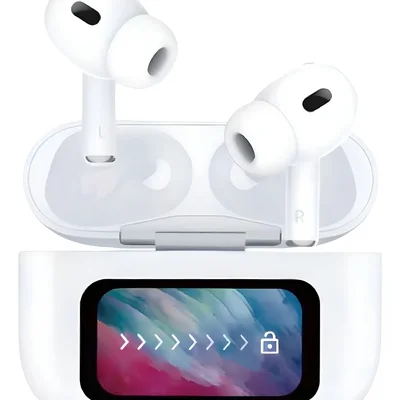 Fone De Ouvido Tela Touch Bluetooth Sem Fio Hmaston Rs68 Cor Branco
