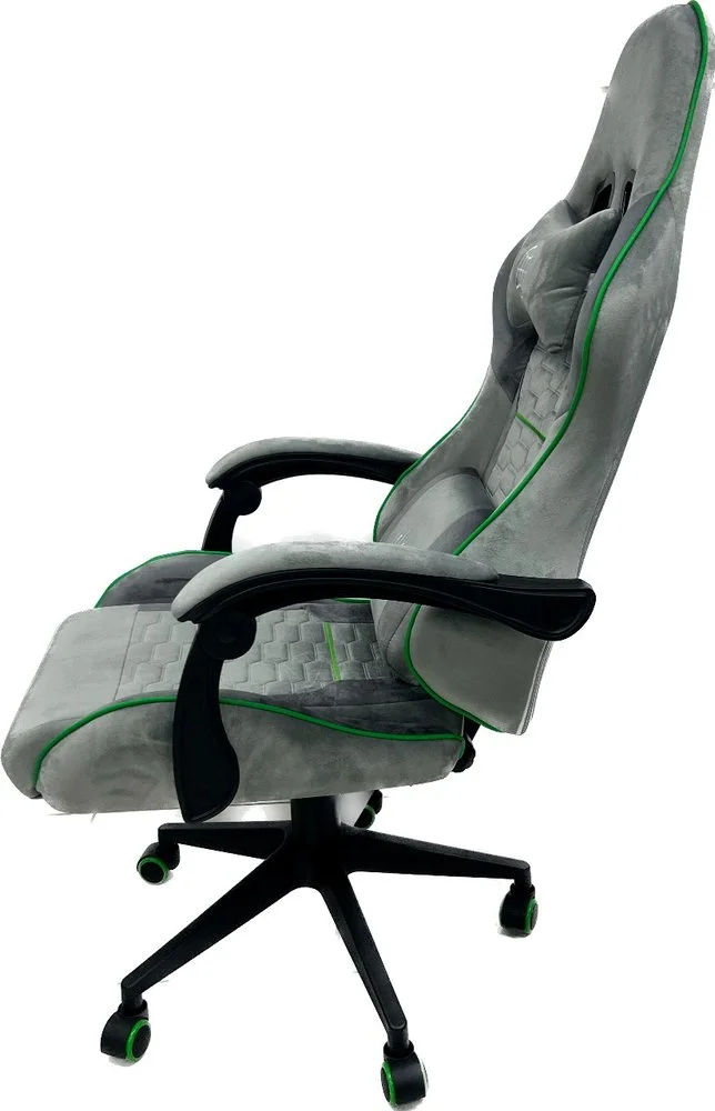 Cadeira Gamer Giratória - Cinza