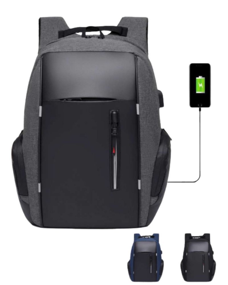 Mochila Para Notebook Com Entrada Usb Viagem - Sortida