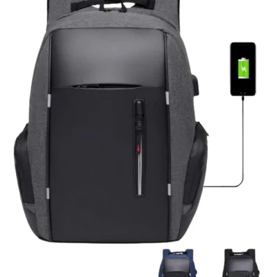 Mochila Para Notebook Com Entrada Usb Viagem - Sortida