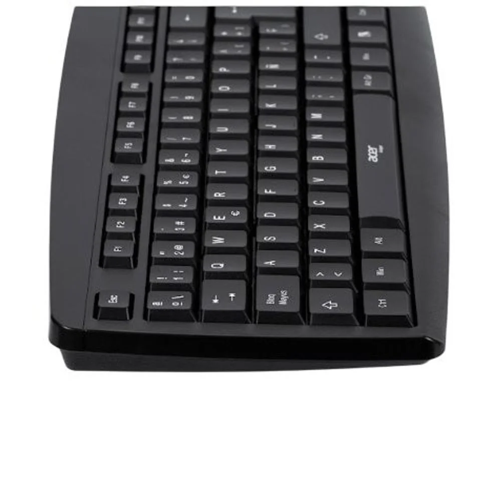 Imagem 4 de 5 do produto Conjunto Teclado E Mouse Com Fio Abnt2, Plug & Play, Preto Preto Preto