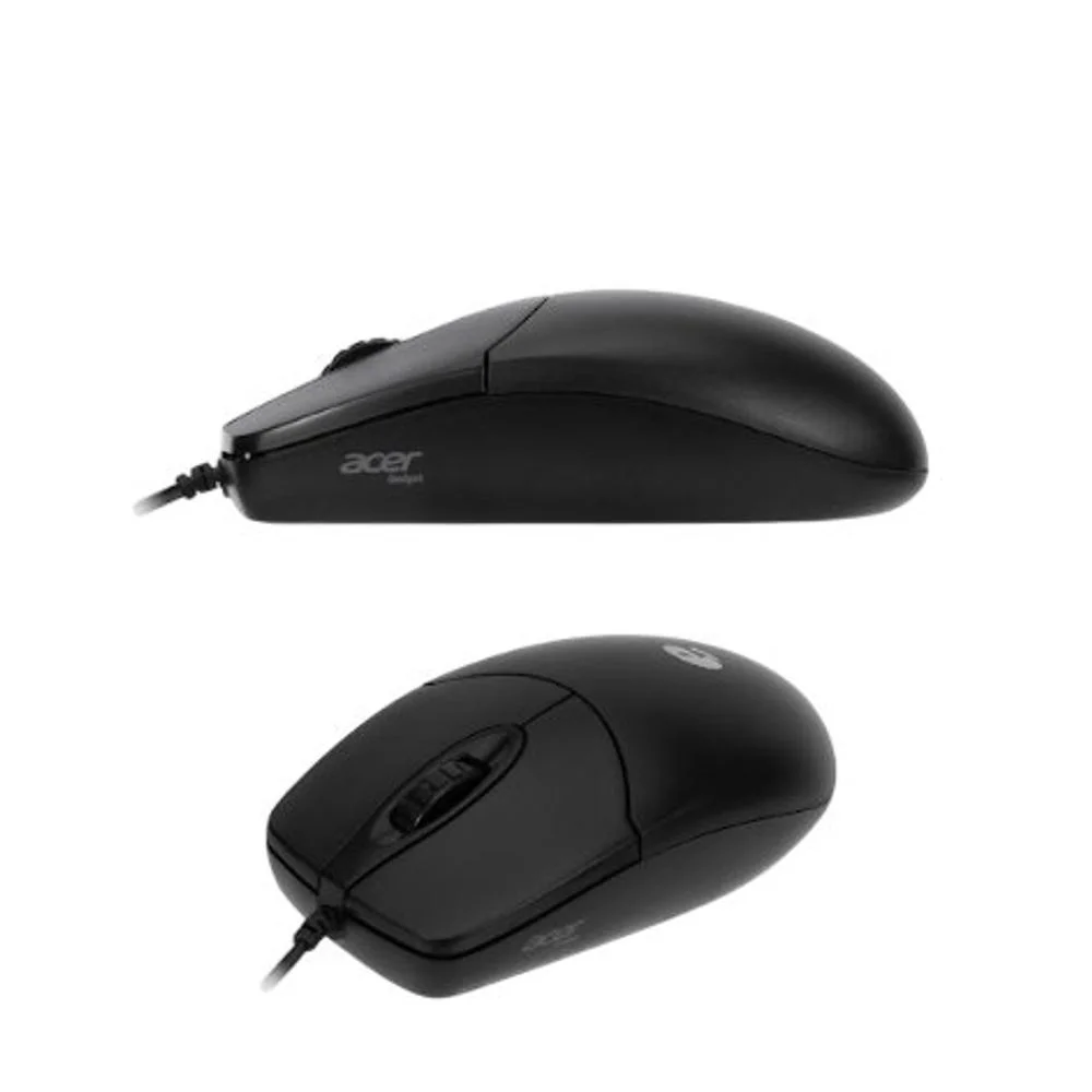 Imagem 2 de 3 do produto Kit Teclado E Mouse Com Fio Para Computador - Preta