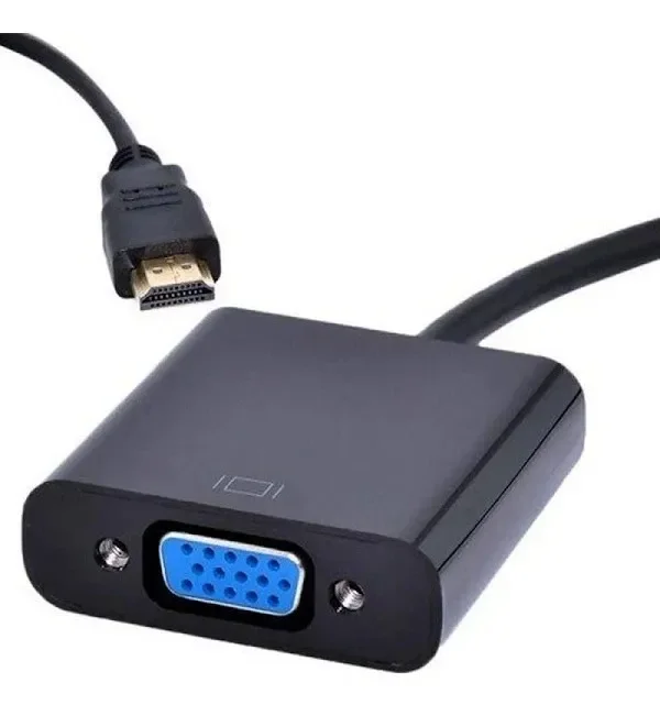 Imagem 2 de 2 do produto Cabo Adaptador HDMI Para Vga P2 - Plus Data Mod 807