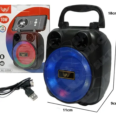 Caixa De Som Bluetooth 10w Usb