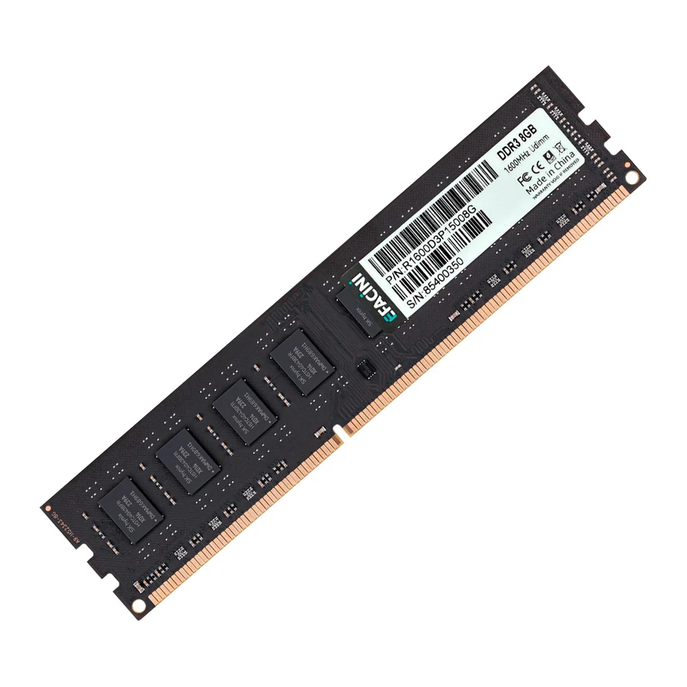 Imagem 3 de 5 do produto Memória Ram Udimm Efacini 8GB 1600mhz Ddr3