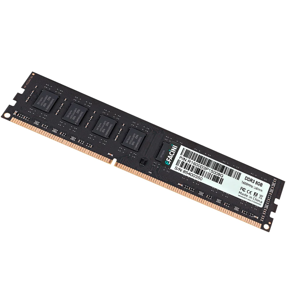 Imagem 4 de 5 do produto Memória Ram Udimm Efacini 8GB 1600mhz Ddr3