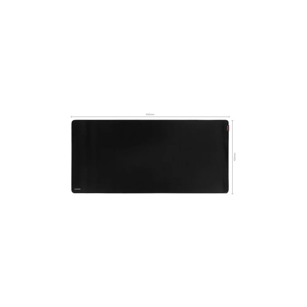 Imagem 4 de 5 do produto Mouse Pad Colors Black Extended - Estilo Speed Preto - 900x420mm - Pmc90x42b