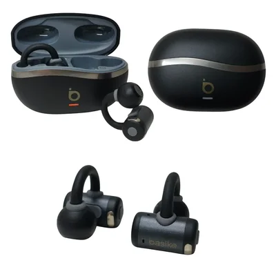 Basike Fone De Ouvido Sem Fio Bluetooth Esportivo 60hrs Ipx6 Anc Fone Bluetooth Estére Para Iphone Auricular Preto