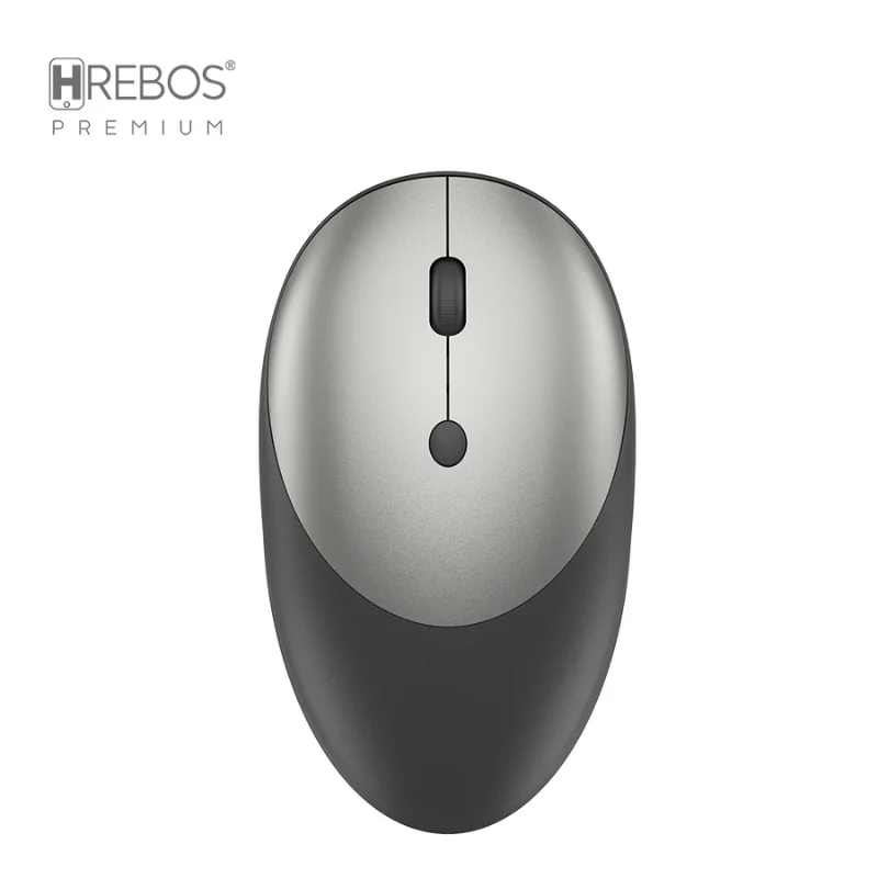 Imagem 4 de 5 do produto Mouse Sem Fio Recarregável Usb-c Hrebos Modelo If-240 Cor Preto