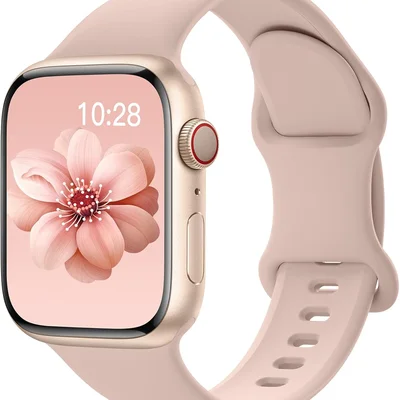 Smartwatch Feminino Relógio Fitness Com Alexa, 100 Esportes, Frequência Cardíaca E Monitoramento Do Sono, Ip68 À Rova D'água, Compatível Com Android Ios Rosa