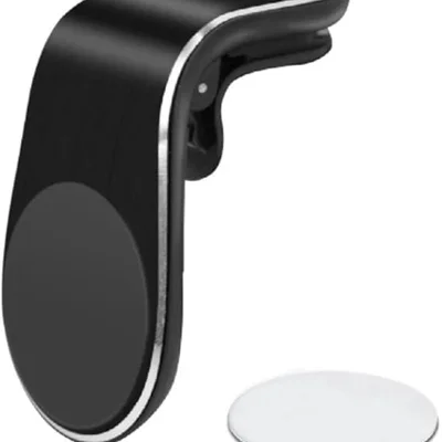 Suporte Veicular Premium Magnético Para Celular - Fixação Saída De Ar, Rotação 360°, Universal Para Carro, Gps, Smartphone, Viagem, Dia A Dia