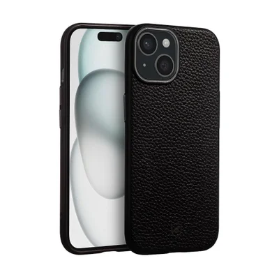 Capa Para Iphone 15 - Magsafe Techcouro - Preta - Gshield