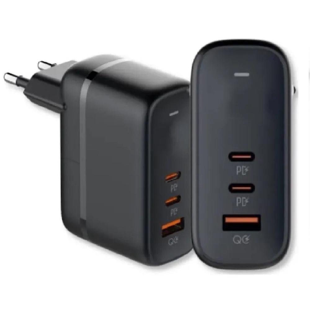 Carregador Usb-c Super Turbo 65w Gan Pd Pps Compativel Iphone 15 Ou Superior, Notebook E Drones