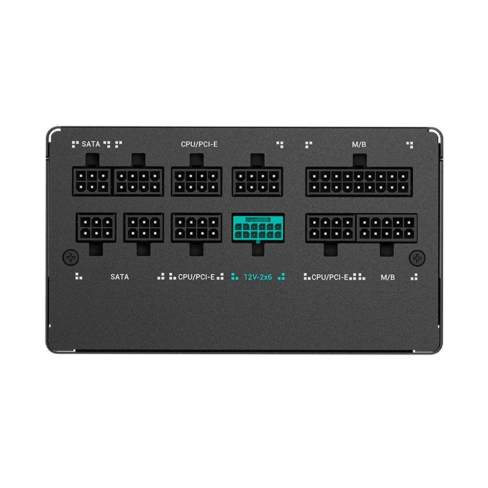 Imagem 2 de 5 do produto Fonte Para PC Deepcool 750w 80 Plus Gold Modular Pn750m - R-pn750m-fc0b-wo - 6998