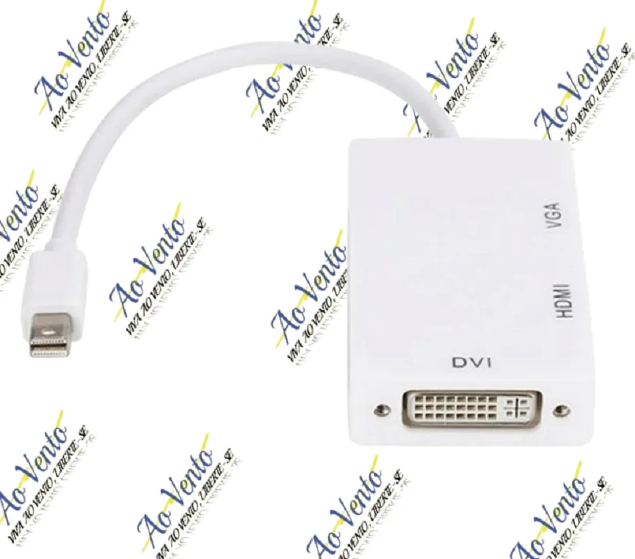 Imagem 2 de 2 do produto Cabo Mini Displayport Para Vga HDMI Dvi Tomate