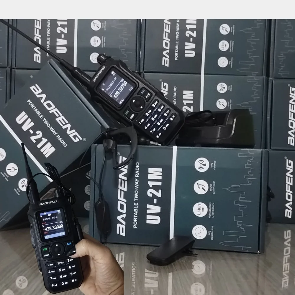 Radio Baofeng Uv-21m Black Airband (pai)
