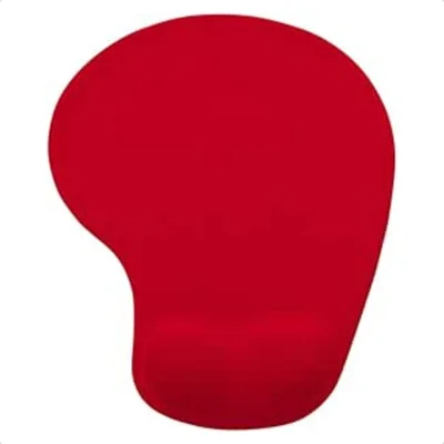 Apoio De Pulso Mousepad Soft Gel Mp201 Gamer Ergonômico	 - Vermelho