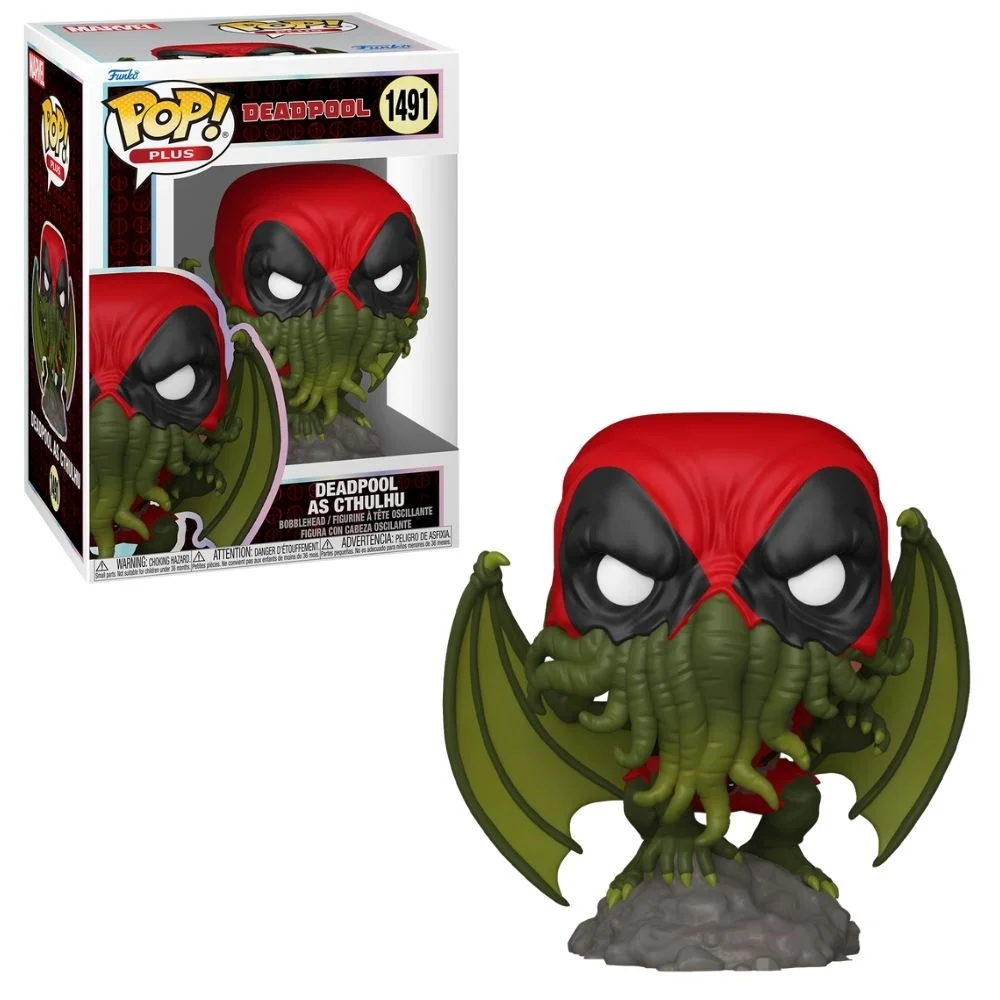 Imagem 3 de 5 do produto Boneco Funko Pop! Plus Marvel Deadpool - Cthulhu