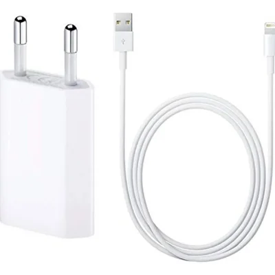 Carregador Turbo Compativel C/iphone, Kit Cabo Usb-lightning + Fonte Carregador 10w Compatível Iphone X Xr Se 11 12 13 14 H'maston