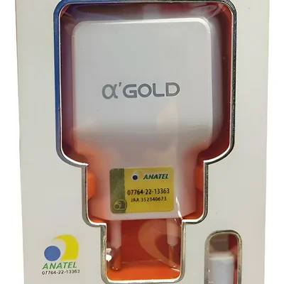 Carregador De Tomada Agold Cabo Usb Ios, Turbo, 2 Portas Branco