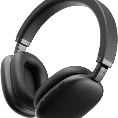Basike Fones De Ouvido Sem Fio, Headphone Bluetooth On-ear Com Microfone, Anc Cancelamento Do Ruído, Até 50 Horas De Música, Ba-fon003 (preto)