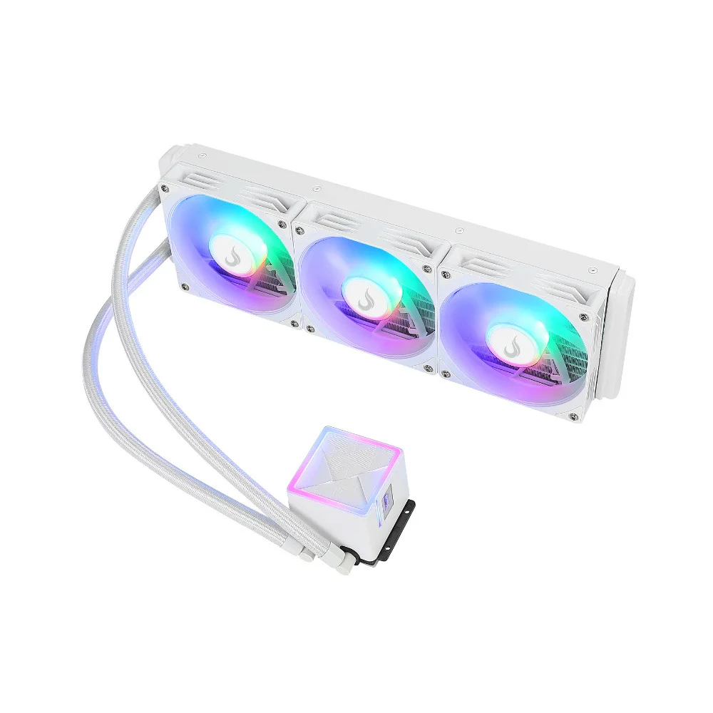 Imagem 2 de 5 do produto Water Cooler Rise Mode Frost 360mm RGB Rainbow 2000RPM - RM-WCF-04-RBW