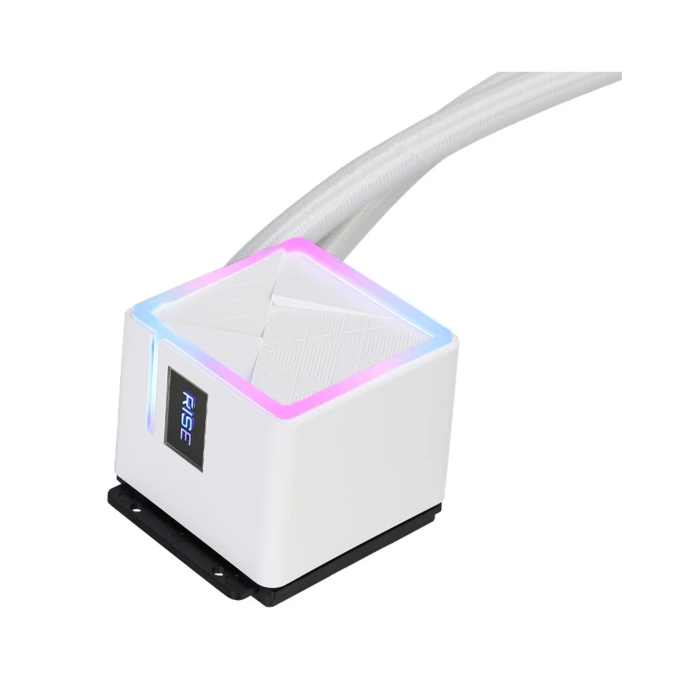 Imagem 5 de 5 do produto Water Cooler Rise Mode Frost 360mm RGB Rainbow 2000RPM - RM-WCF-04-RBW