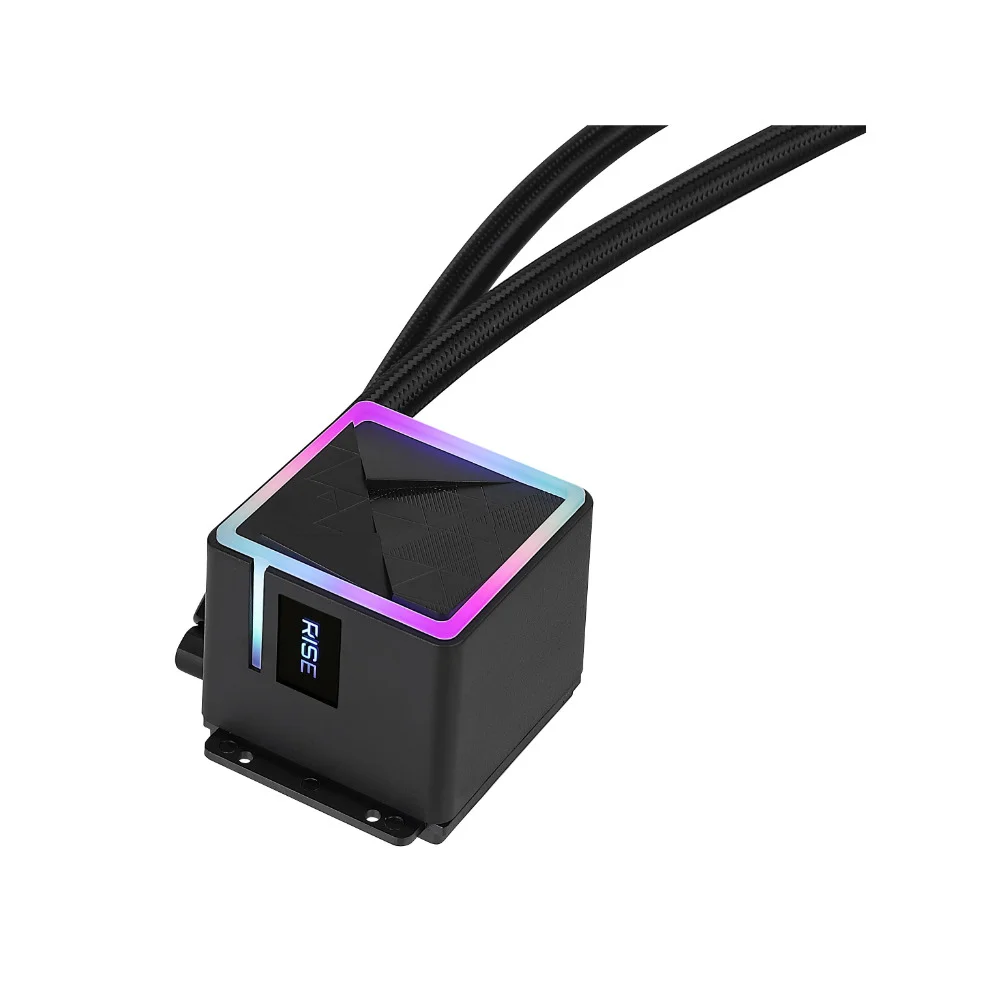 Water Cooler Gamer Rise Mode Black 120mm RGB Rainbow - RM-WCB-01-RBW 5